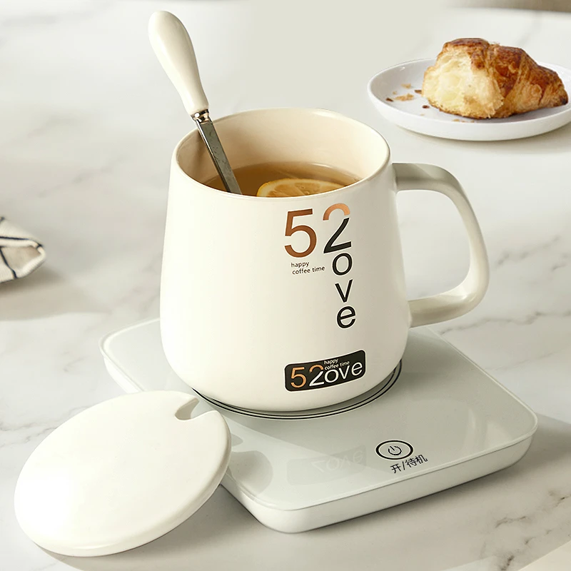 Термос с электрическим нагревом 55C термос горячей водой умный кофе молоко чай