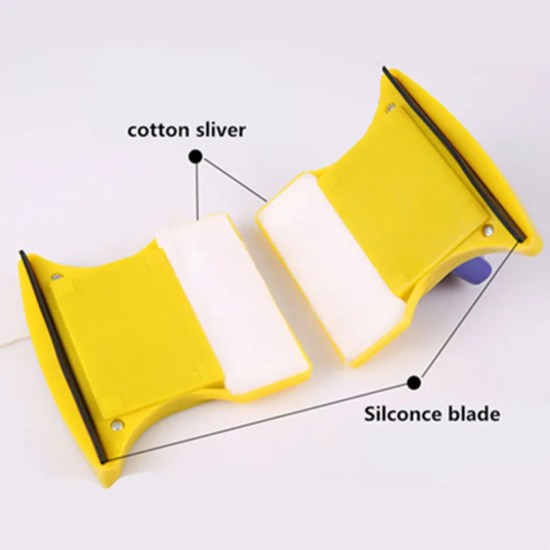 Двусторонняя магнитная щетка для мытья окон и стекла |