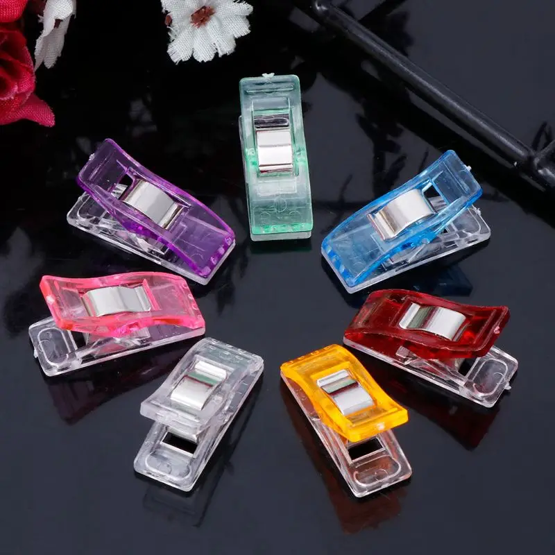 60 шт./упак. пластиковые зажимы для рукоделия стеганые Швейные аксессуары