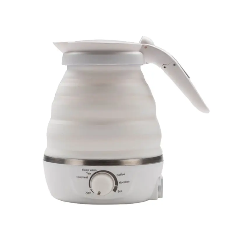 

Travel Foldable Electric Kettle Food Grade Silicone Collapsible Water Kettle Boi K1AD