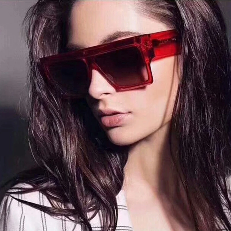 

Солнцезащитные очки женские, квадратные, кошачий глаз, винтажные, UV400, 2020