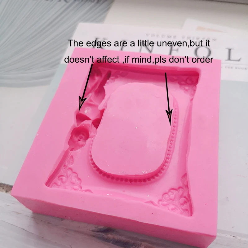 Angel Baby Frame ароматический гипсовый гипс для украшения дома фоторамка помадка торт