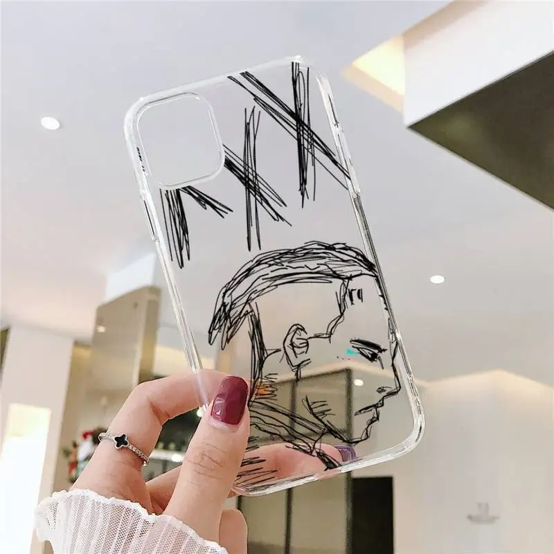 

Travis Scott Phone Case Transparent for iPhone 11 12 mini pro XS MAX 8 7 6 6S Plus X 5S SE 2020 XR