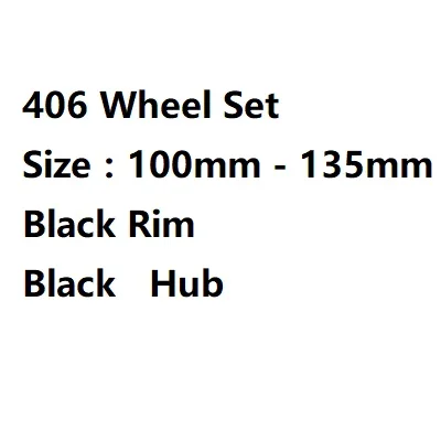 406 100-135mm Litepro 406 451 20 Inch Folding Bike Wheelset 4 Bearing Double Wall Alloy 16/20 Hole Rim SP8 Vp18 Folding Road Bicycle Wheel Set - Цвет: 406 100-135mm