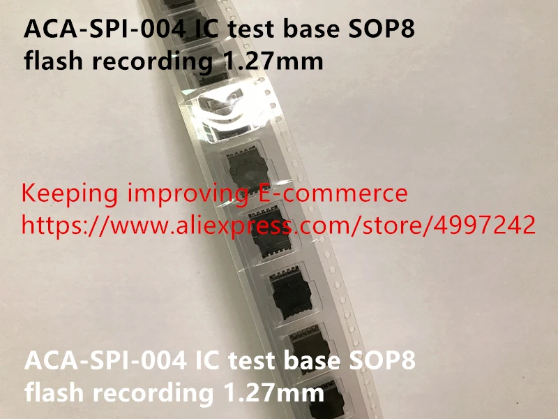 Оригинальный новый 100% ACA SPI 004 IC тестовая база SOP8 вспышка запись 1 27 мм