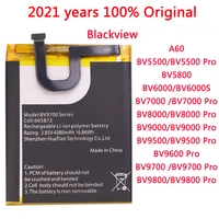 100 original phone battery for blackview a60 bv5500 bv5800 bv6000 bv7000 bv8000 bv9000 bv9500 bv9600 bv9700 bv9800 pro bv9700