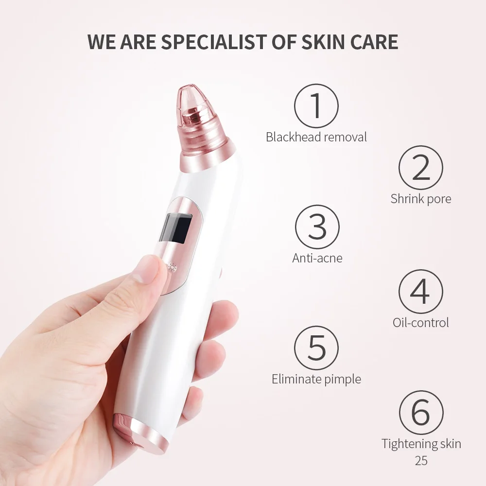 Устройство для удаления черных точек акне прыщей пылесос|Устройство ухода за