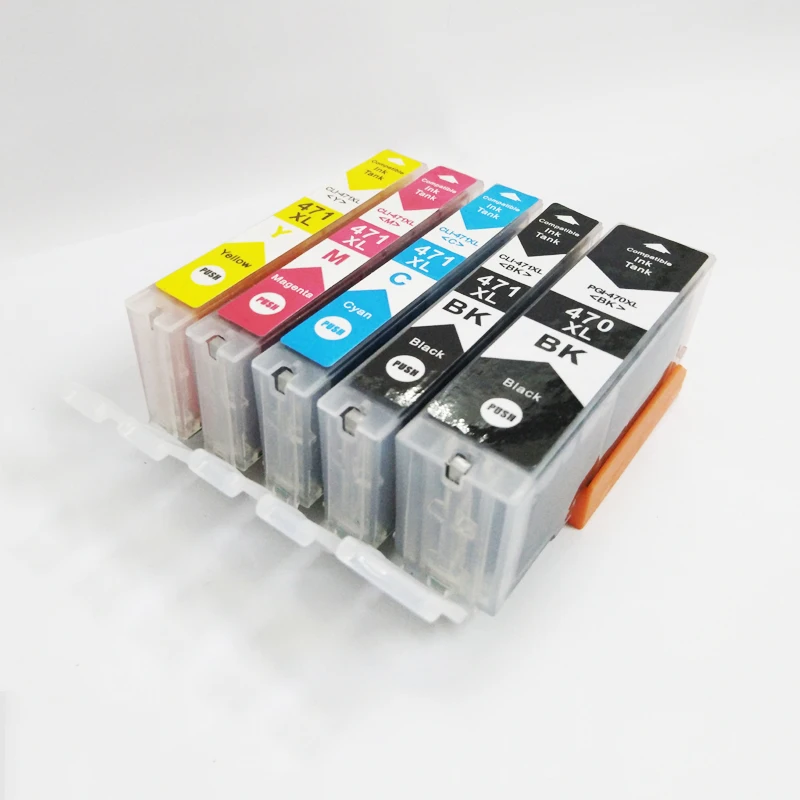 vilaxh PGI-470 CLI-471 PGI470 Ink Cartridge For Canon PGI 470 CLI471 Pixma MG5740 MG6840 MG7740 TS5040 TS6040 Printer | Компьютеры и