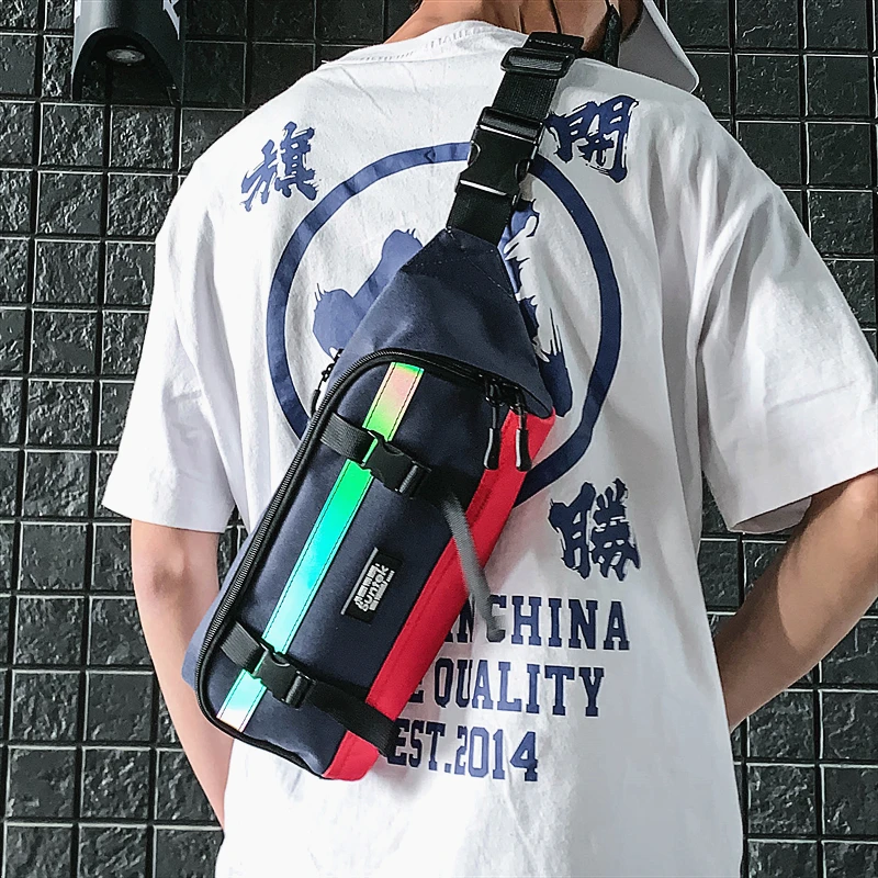 

Оригинальная уличная нагрудная сумка aizаккуратно, индивидуальный мессенджер в стиле хип-хоп, модная дамская сумочка на плечо для пар