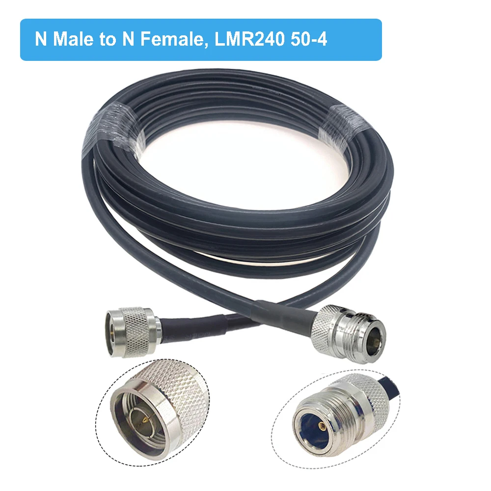 Кабель-удлинитель LMR240 50-4 коаксиальный 50 ом 4G 5G LTE | Обустройство дома