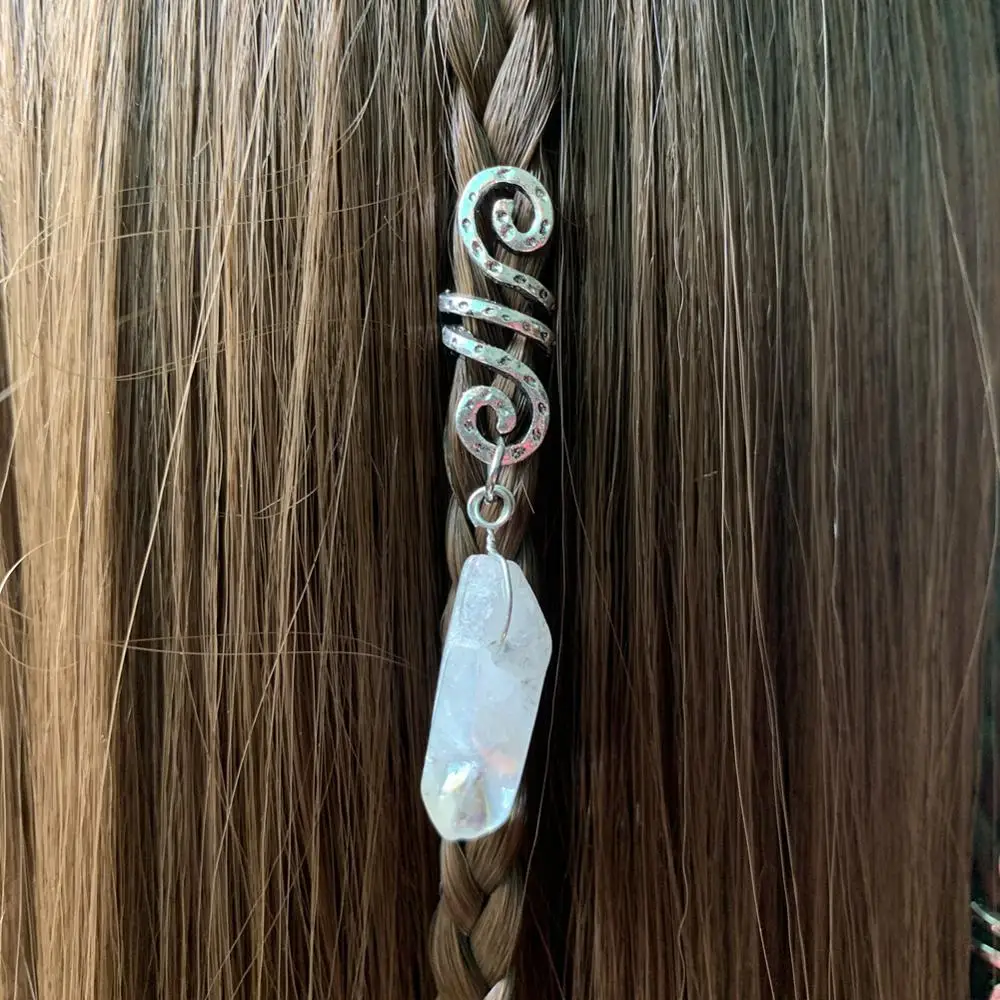 Long Viking Spiral Sneak Beads Braids Vintage Hair Accessoreis Gifts