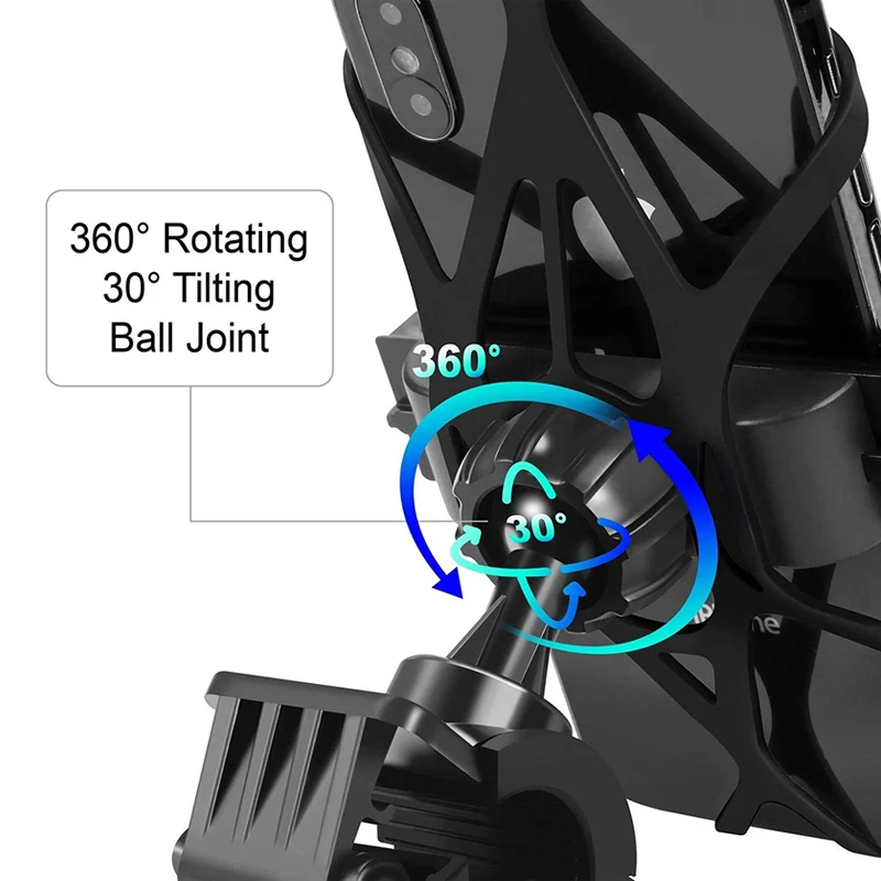 Держатель для телефона вращающийся на 360 градусов|Подставка велосипеда| |