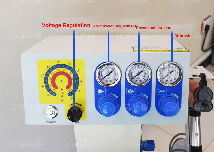 220V электростатическое порошковое покрытие машина интеллектуальная Порошковая распылительная машина