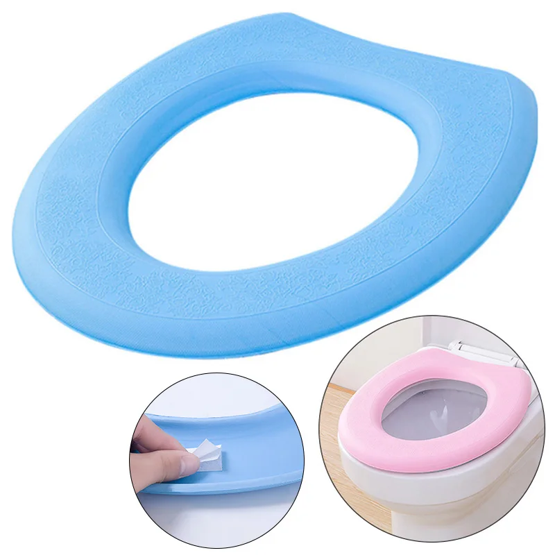 

Toilet Seat Cover EVA Waterpoof Washable Mat Home Decor Closestool Mat Seat Case Toilet Lid Cover Accessories Bathroom Home Dec