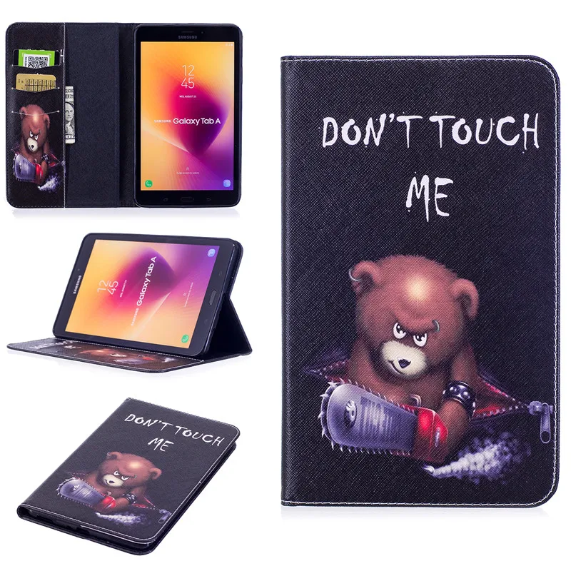 Для Samsung Galaxy Tab A 8 0 2017 T380 T385 SM чехол для планшета с 3D принтом кошелек из