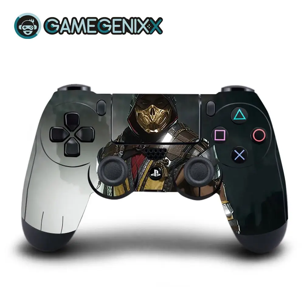 GAMEGENIXX виток винилопласта с наклейкой чехол для Playstation PS4 контроллер Daulshock 4 Mural