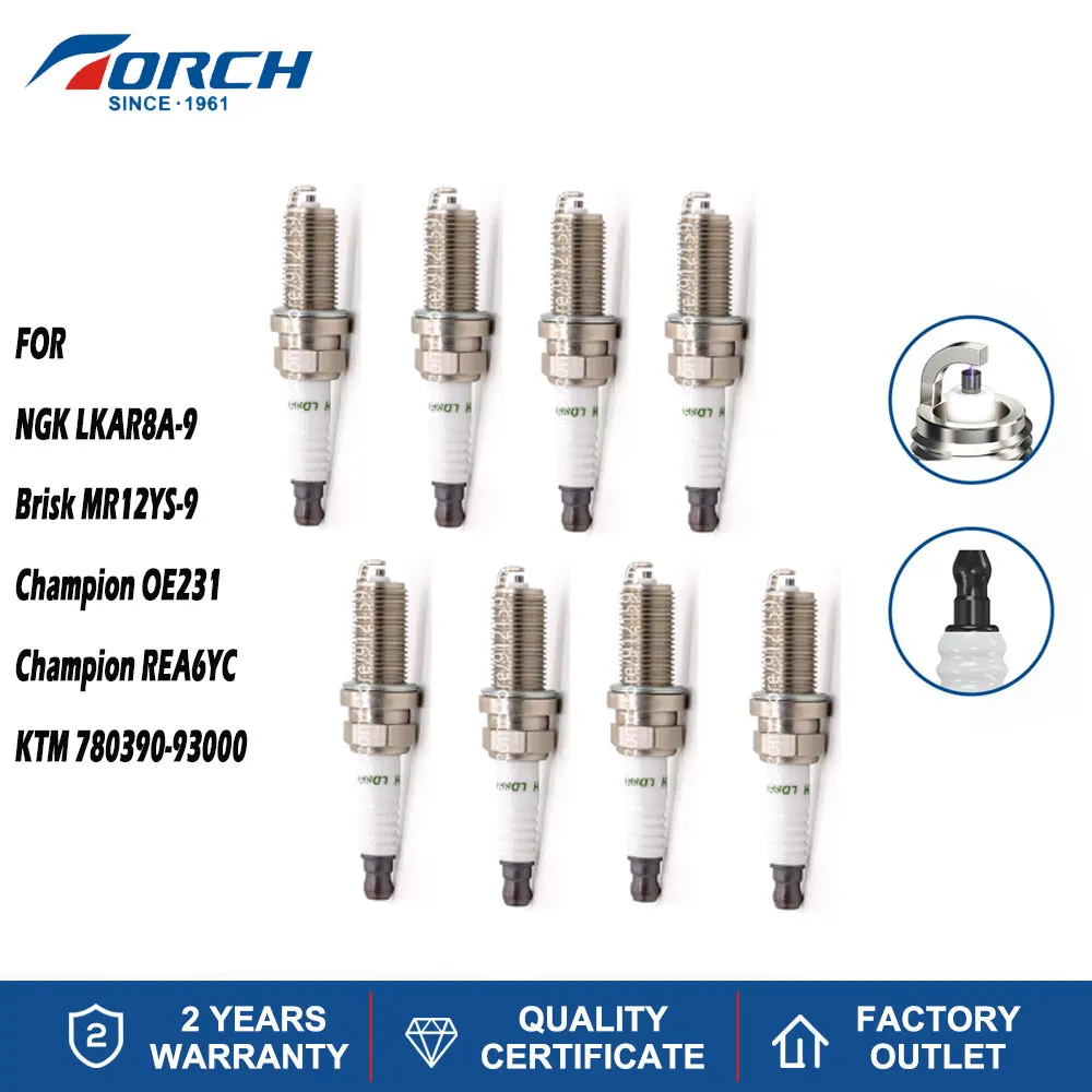 Высококачественная Подлинная Свеча зажигания ффонарь LD8RTA-9 заменяемая св...