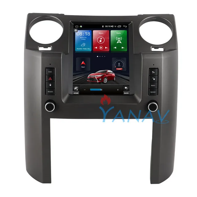 Автомагнитола 2 din аудио стереоприемник android для Landrover Discovery 3 2003-2012 tesla