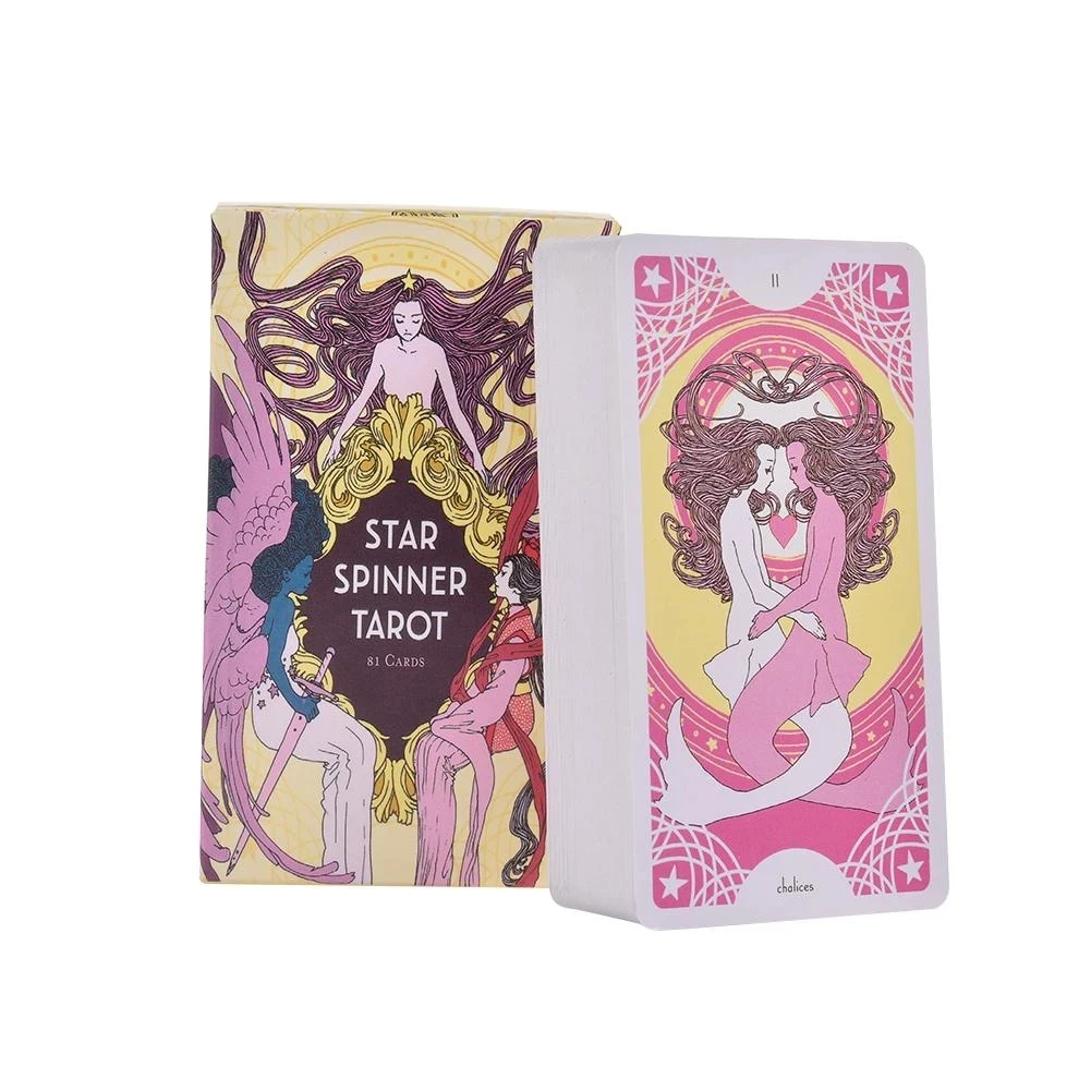 

81pcs Tarot Cards Oracle Star Spinner Tarot Cards Deck Game Family Holiday Party Playing Cards English Tarot Game Cards Board