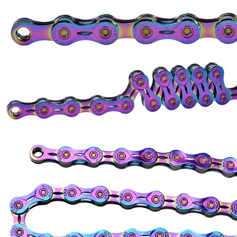 

SUMC Bicycle Rainbow Road Bike Shifting Chain for M8000 M6000 M9100