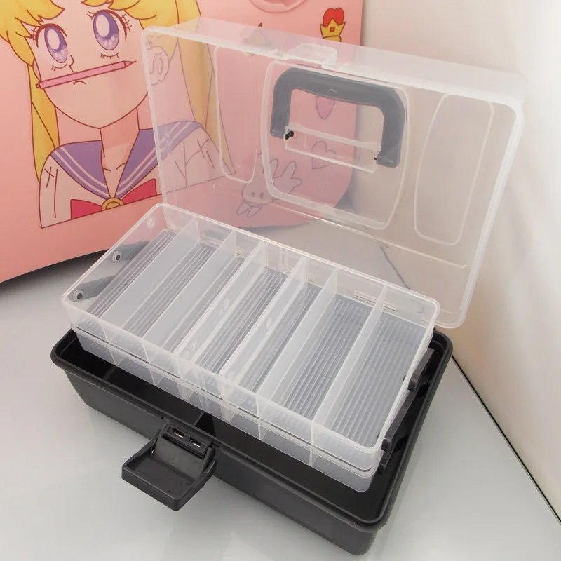 Ящики для рыболовных снастей ESFISHING 275 мм двухслойный чехол хранения крючков