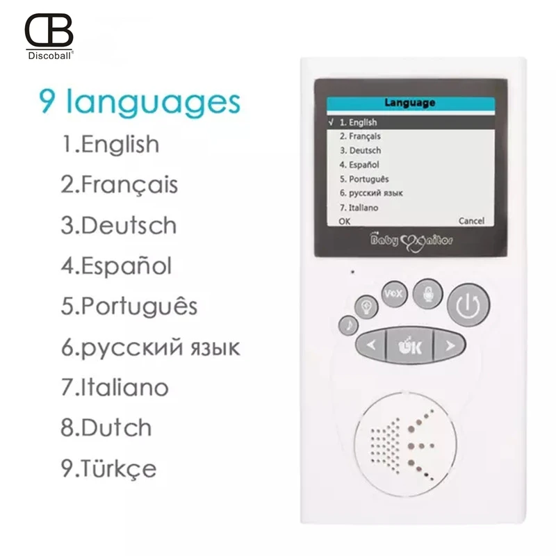 Детский монитор цветной видео беспроводной babyfoon baba электронная безопасность 2
