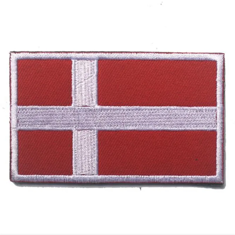 Сувениры нашивка с вышивкой флагом страны Исландии Норвегии Финляндии Дании на липучке одежда Боевая