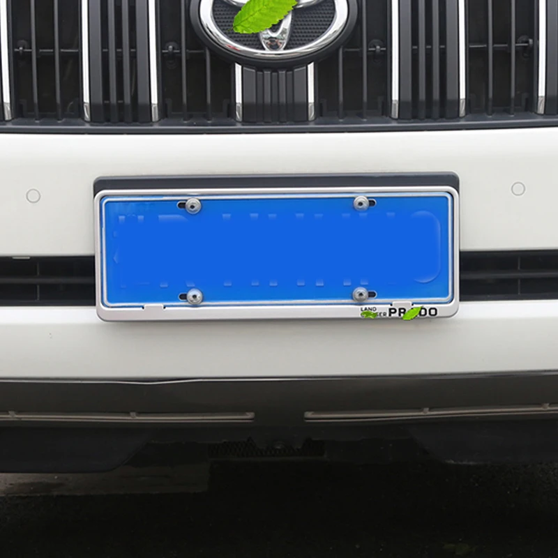 CarManGo для Toyota Land Cruiser Prado 150 2010 2019 автомобильный Стайлинг номерной знак бирка рамка