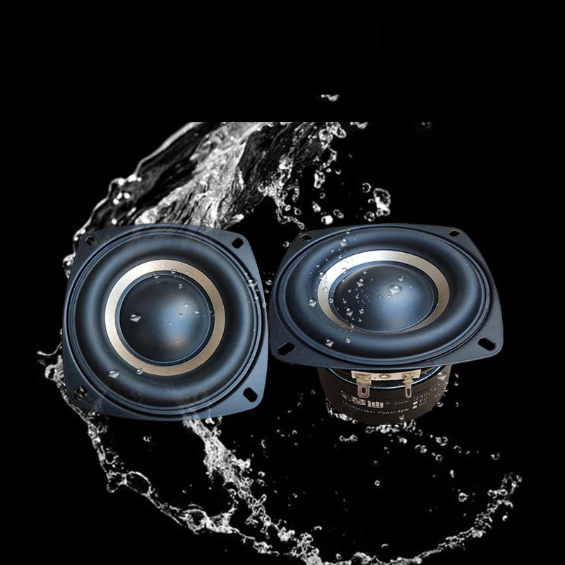 1pcs 4 Inch HIFI Subwoofer Speaker 4ohm 100W 4-layer Voice Coil Subwoofer Speaker 4 6 8 Ohm T0958 images - 6