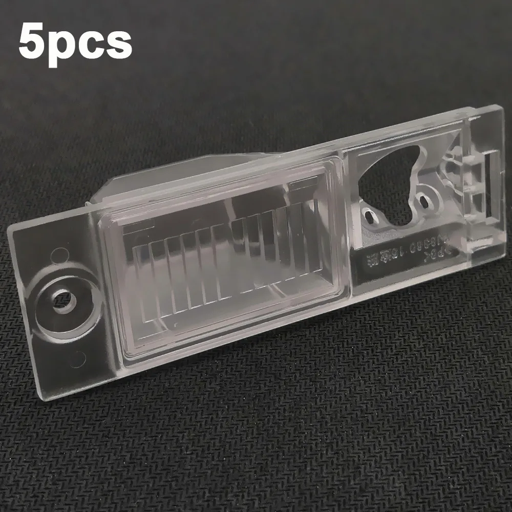 

YIFOUM 5 шт камера заднего вида Камера Кронштейн номерного знака светильник Корпус крепление для Hyundai Tucson IX35 внедорожник 3rd поколения 2016-2018