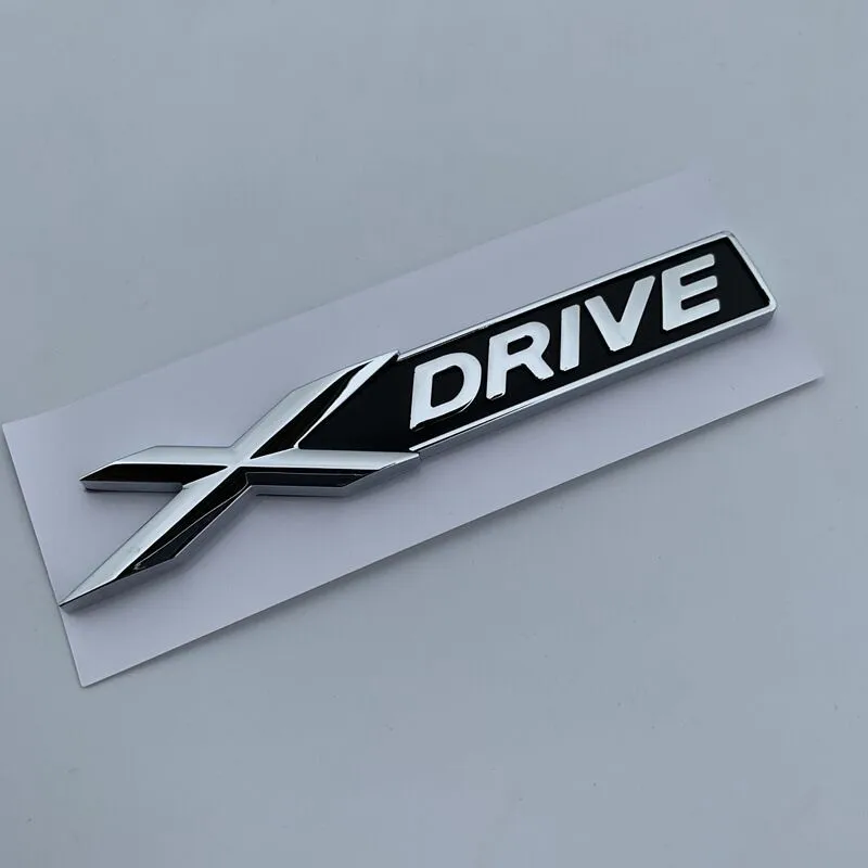 3D ABS XDrive X привод крыло багажник эмблема знак наклейка на автомобиль для BMW X1 X3 X4 X5 X6
