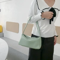 womens handbag shoulder underarm bag female 2021 new fashion autumn and winter pu leather solid color trend purses 0 11kg