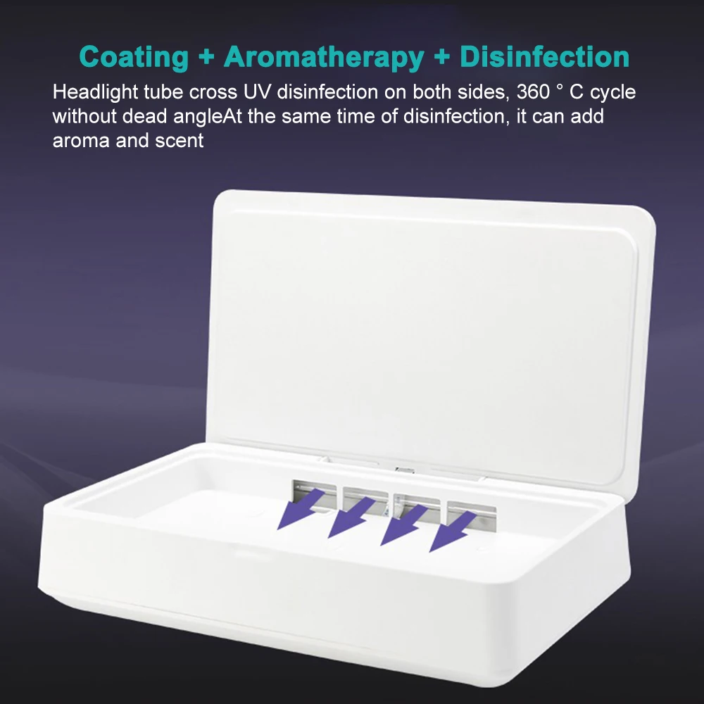 Маска стерилизатор коробка Uvc светильник портативный автоматический