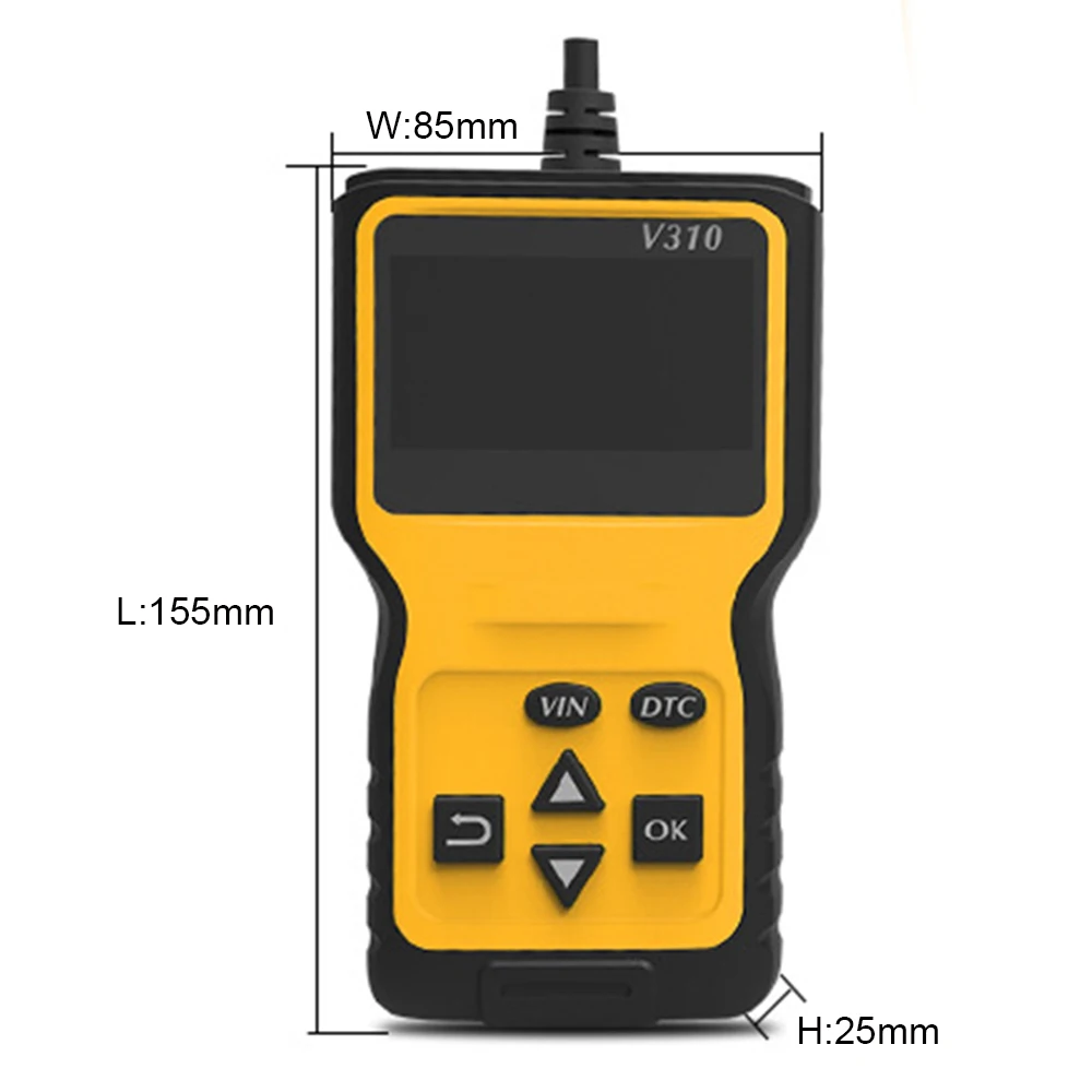 Автомобильный диагностический сканер Универсальный OBD инструмент ODB2 проверка