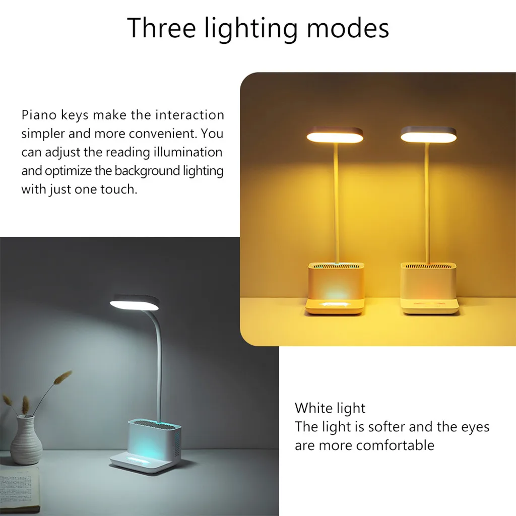 Светодиодный Современный гибкий складной защитный для глаз Ночной светильник с