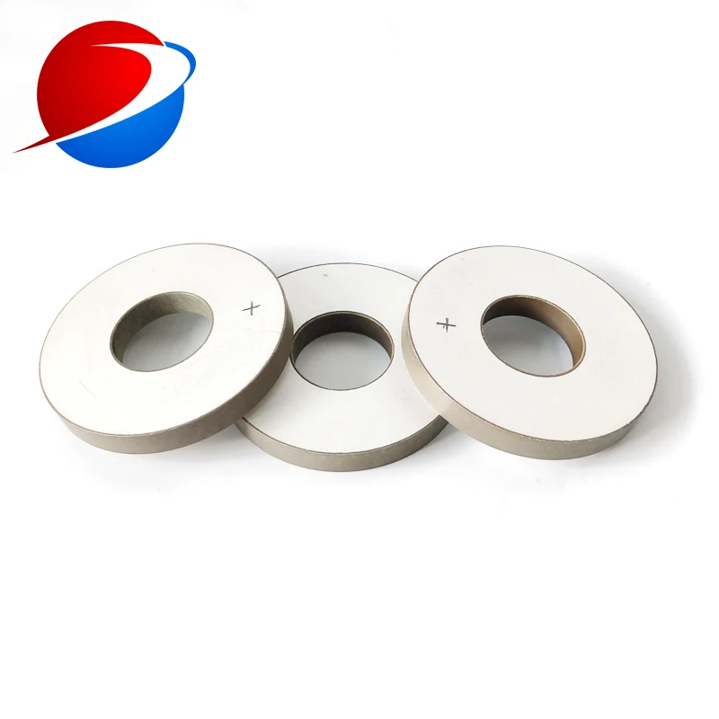 

40*20*5mm Piezoelectric Ceramic Ring UCE Piezo Ceramic Technology
