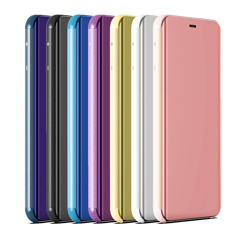 Умный зеркальный флип-чехол для телефона samsung Galaxy J2 Pro J3 J4 J6 J7 J8 Prime Core Max NXT Plus DOU Pro J3 J5 J7