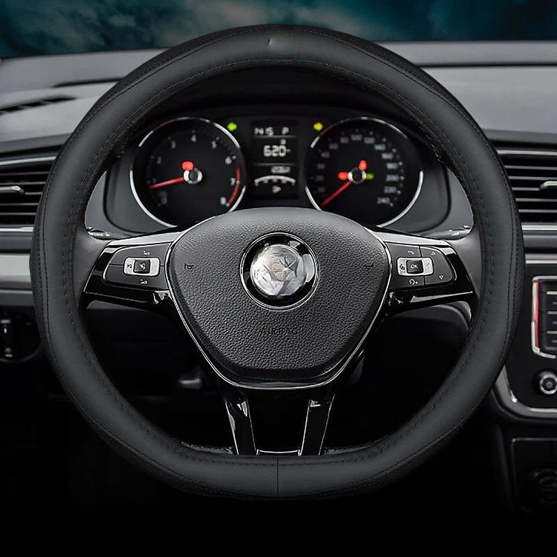 

Car Steering Wheel Cover Set for DongFeng AX4 AX5 AX6 AX7 A60 A9 S30 E30 E70 H30 2020 2019 Breathable Car Styling Accessories