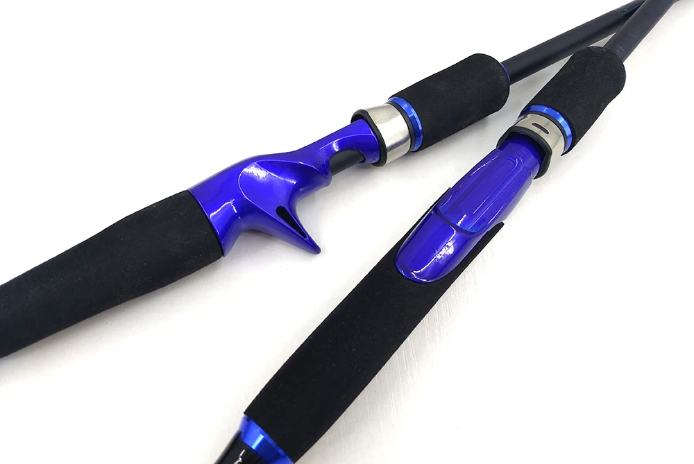 Carbon Spinning Fishing Rod M Power Hand Fishing Tackle Lure Rod Lure Wt:50-100lb Heave Strong Boat 2.7m Winter fishing