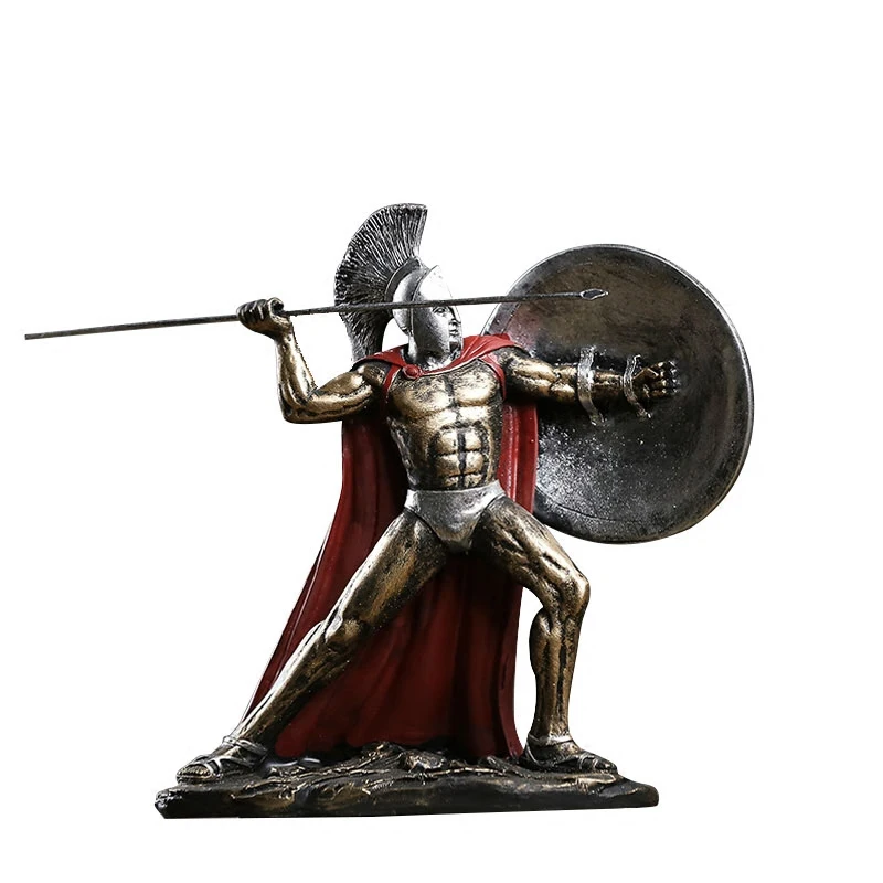 

Hand engraving Artwork Retro medieval Rome ornaments Spartan for building model Decoration Home Furnishing office
