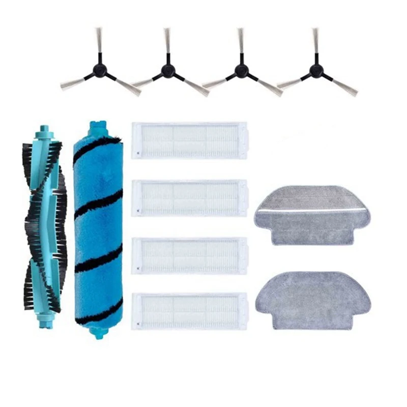 

Top Deals Replacement Rags HEPA Filter Roller Brush for Viomi V2 PRO V3 SE V-RVCLM26B V-RVCLM21B Robot Vacuum Cleaner Parts