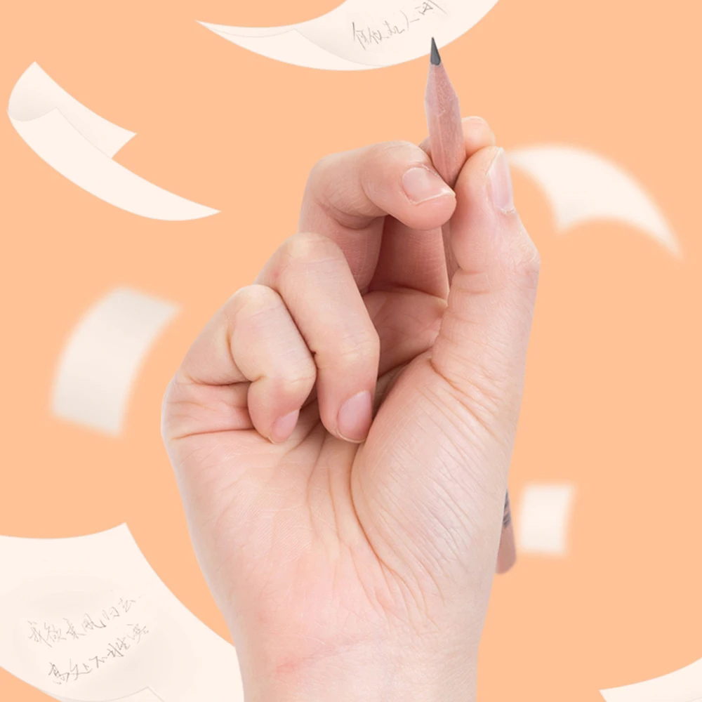 

Deli Pencil Student Writing Exam Drawing Sketch Special Pencil Safety Log 2B/HB Wooden Triangle/Hexagon Rod Student Stationery