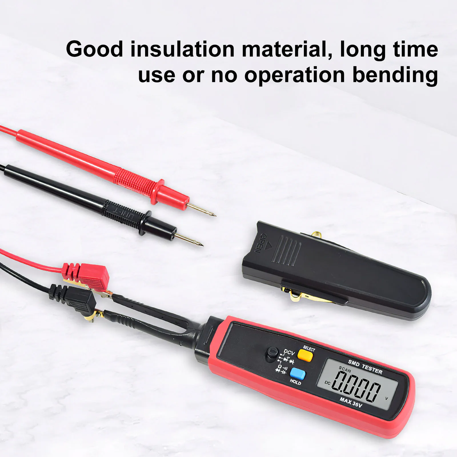 

UNI-T UT116A SMD Tester Auto Scan Resistance Capacitance Diode Multi Tester Continuity Checking Function Counts 3000