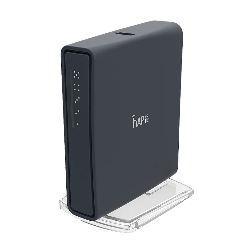 Двухдиапазонный Wi параллельные 2 4/Wi Fi 5 ГГц точка доступа MikroTik AP hAP ac lite TC домашней