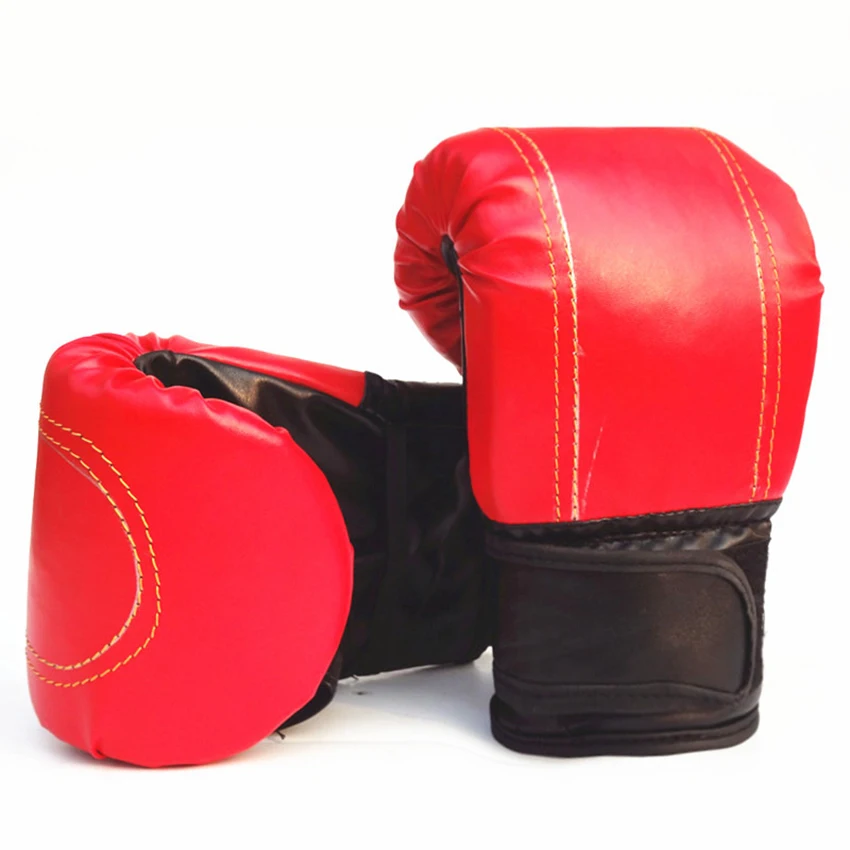 

Boxing Gloves for Men & Women, Boxing Training Gloves, Kickboxing Sparring Punching Gloves, Heavy Bag Workout Gloves, Red, Black