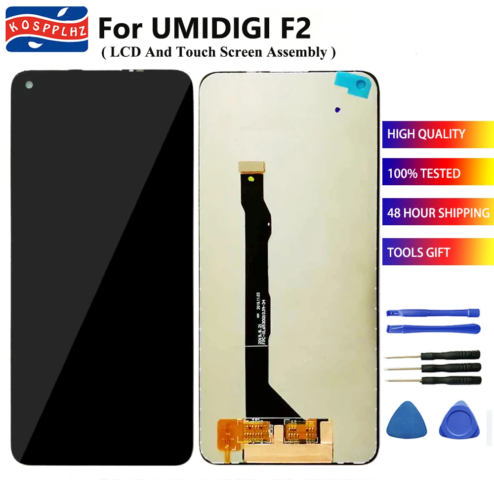 6 53 &quotFHD + для ЖК дисплея UMIDIGI F2 кодирующий преобразователь сенсорного экрана в