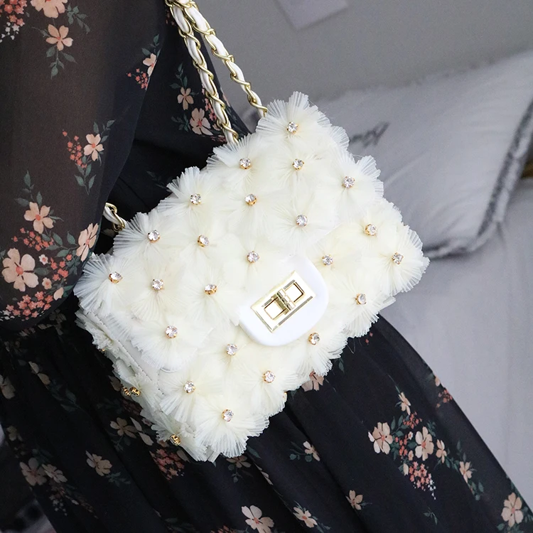 

Flower Box Messenger Bags Top Quality Classic Women Shoulder Handbags Girls Purse Casual Leather Tote Evening Bag