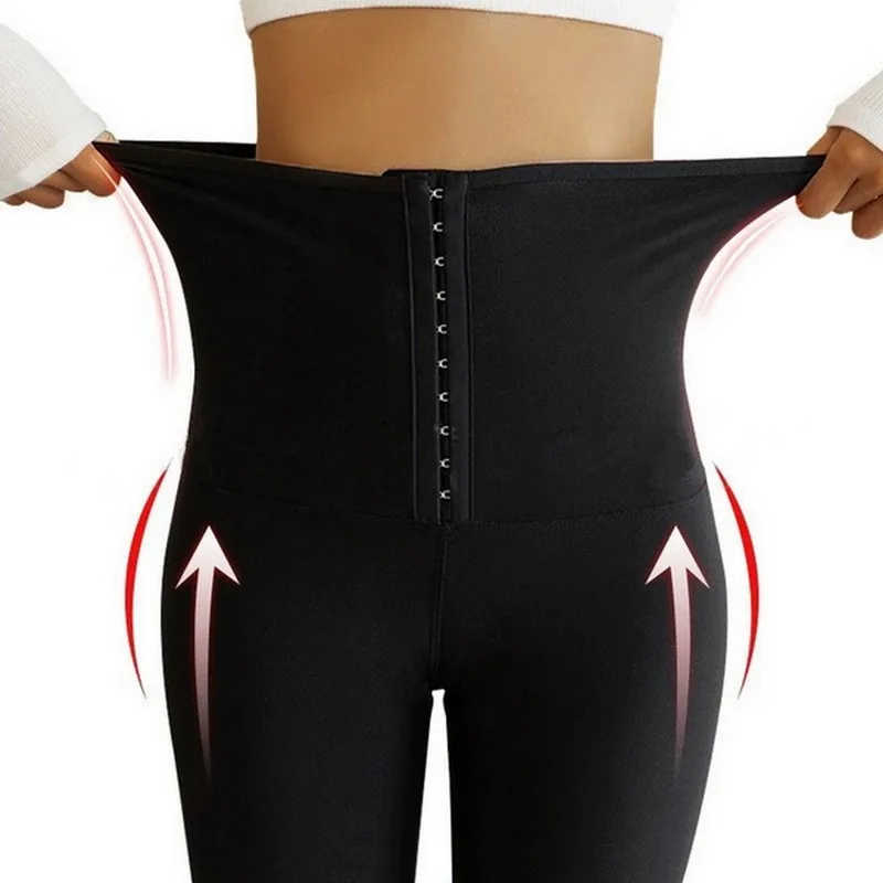 

Body Shaper Pants Shapewear Gym Leggings Fitness Pants Waist Trainer Slimming Underwear Women'S Sweat Leggings Losing Weight