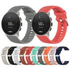 Ремешок силиконовый для SUUNTO 9 PEAK, быстросъемный браслет для спортивных наручных часов, Сменные аксессуары