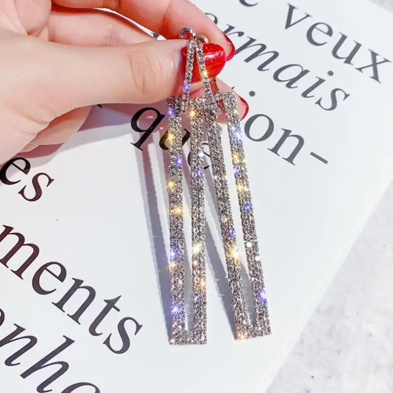 Корейский оригинальный дизайн супервспышка бриллиантовая Геометрическая